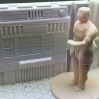 Small Hallvard (28mm Wayfarer Miniature) 3D Printing 51791