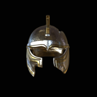 3. very broken Helmet fantasy sparta  - Thumbnail 2