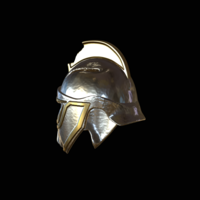 3. very broken Helmet fantasy sparta  - Thumbnail 9