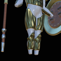 set of Greek armour for 3d printing on figures or for cosplay  - Thumbnail 4
