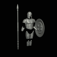 set of Greek armour for 3d printing on figures or for cosplay  - Thumbnail 10