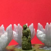 Small Uevian Mage (Random Alien 18mm Scale) 3D Printing 51794