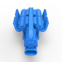 Diecast engine 2 V8 Version 3 Scale 1:25 - Thumbnail 7