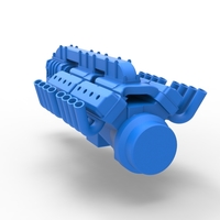 Diecast engine 2 V8 Version 3 Scale 1:25 - Thumbnail 12