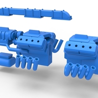 Diecast engine 2 V8 Version 3 Scale 1:25 - Thumbnail 19