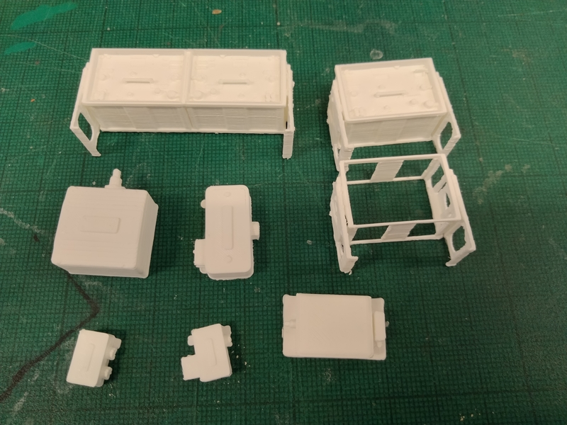 1/16 SCALE WW2 GERMAN RADIO SET FOR TANK INTERIORS