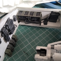 1/16 SCALE WW2 GERMAN RADIO SET FOR TANK INTERIORS - Thumbnail 8
