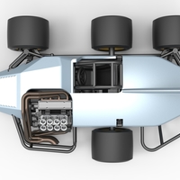Supermodified 3-to-1 race car 1:25 - Thumbnail 11
