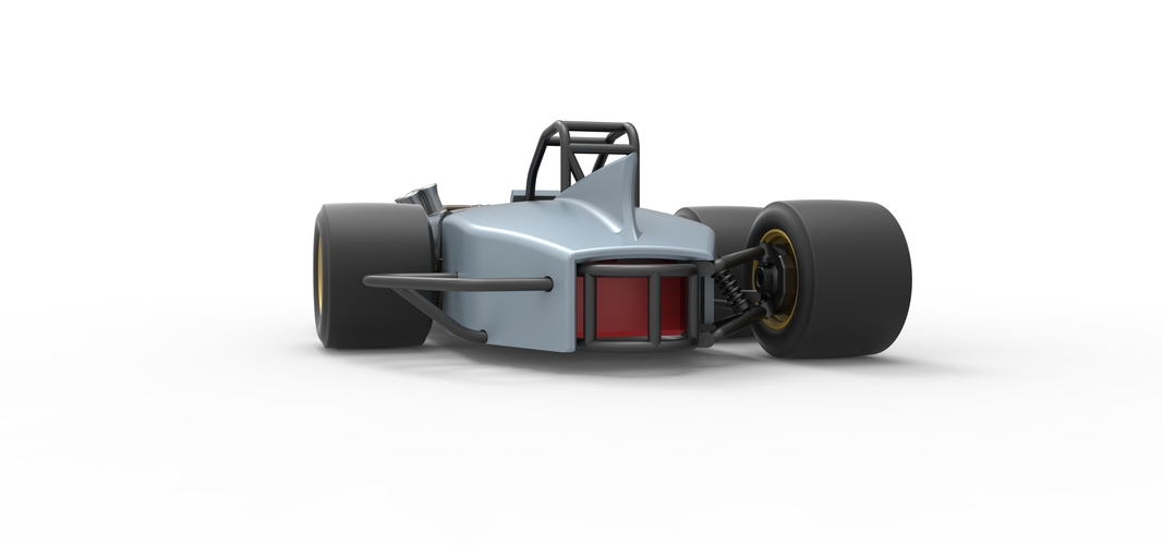 Supermodified 3-to-1 race car 1:25 3D Print 518094