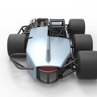 Supermodified 3-to-1 race car 1:25 - Thumbnail 15