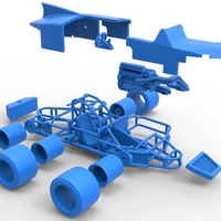 Supermodified 3-to-1 race car 1:25 - Thumbnail 25