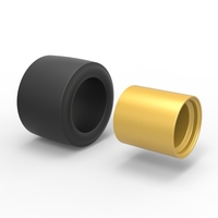 Wheel from Asphalt Modified stock car Version 2 Scale 1:25 - Thumbnail 9