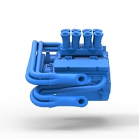 Engine V8 for Supermodified race car 1:25 - Thumbnail 8