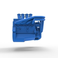 Engine V8 for Supermodified race car 1:25 - Thumbnail 14