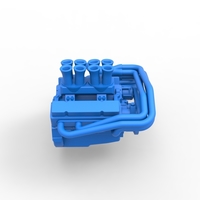 Engine V8 for Supermodified race car 1:25 - Thumbnail 15