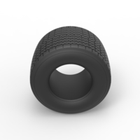 Dirt Sprint racing tire 22 Scale 1:25 - Thumbnail 6