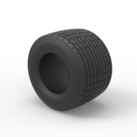 Dirt Sprint racing tire 22 Scale 1:25 - Thumbnail 7