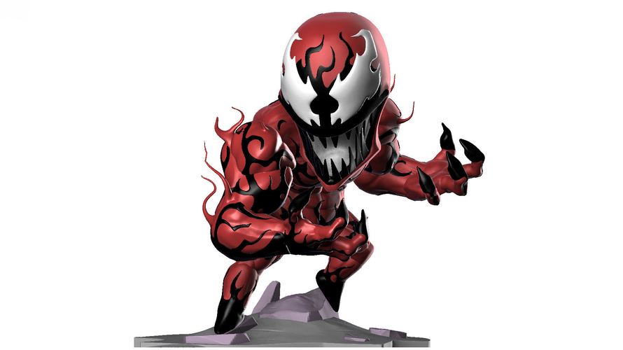 Carnage from ready to print model from Venom movie 3D Print 518219