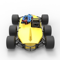 Concept race car with 6 wheels 1:25 - Thumbnail 14