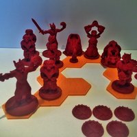 Small Pocket-Tactics: Sons of Muspelheim 3D Printing 51826