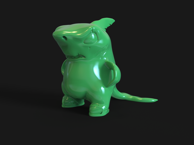 Beach shark 3D Print 518271