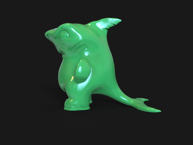 Beach shark 3D Print 518275