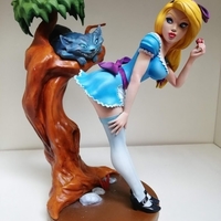 Small Alice in wonderland nsfw model 3D Printing 518289