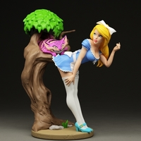 Alice in wonderland nsfw model - Thumbnail 3