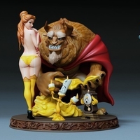 Beauty and the Beast Diorama - Thumbnail 1