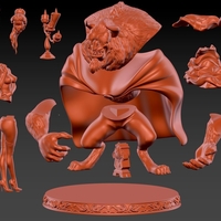 Beauty and the Beast Diorama - Thumbnail 2