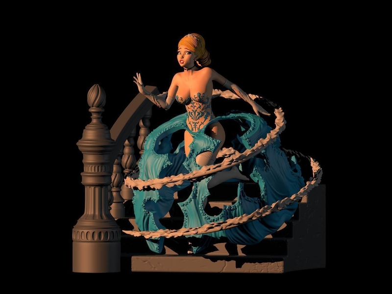 Cinderella + nsfw model