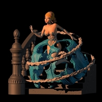 Cinderella + nsfw model - Thumbnail 3
