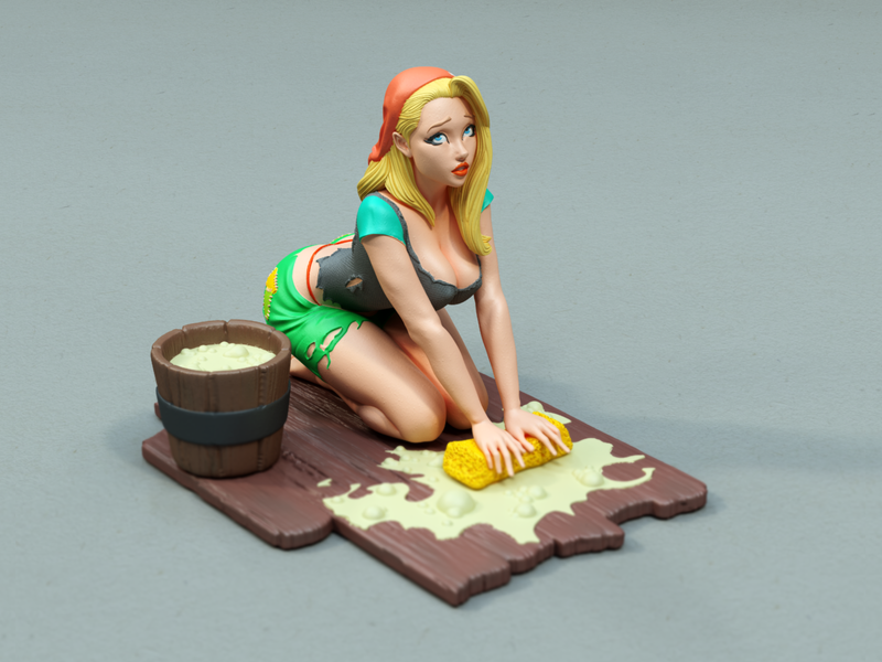 Cinderella Maid + nsfw model