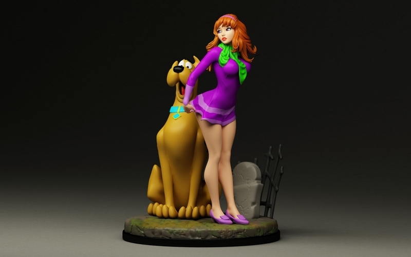 Daphne scooby doo  NSFW Model 3D Print 518309