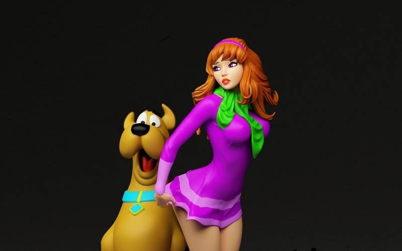 Daphne scooby doo  NSFW Model 3D Print 518310