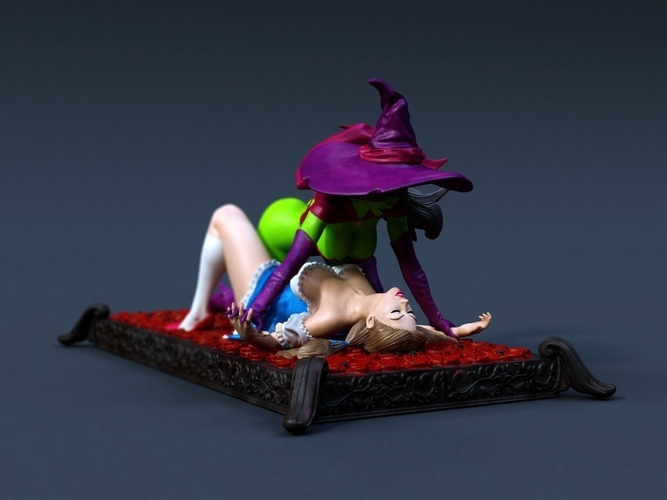 Dorothy and the Witch of Oz NSFW Model 3D Print 518315