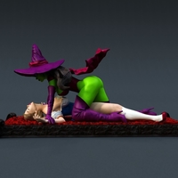 Dorothy and the Witch of Oz NSFW Model - Thumbnail 2