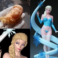 The Ice Princess NSFW Also included - Thumbnail 3