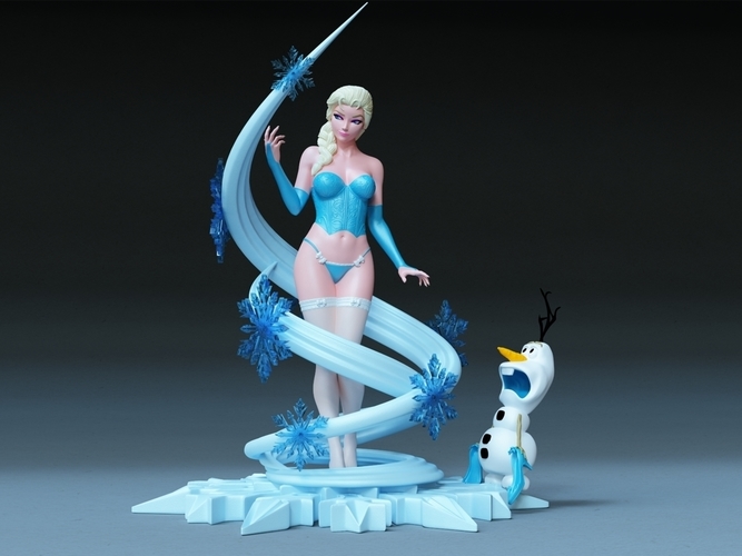 The Ice Princess NSFW Also included 3D Print 518334