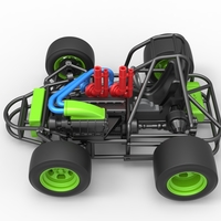 Concept crazy kart Scale 1:25 - Thumbnail 10