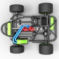 Concept crazy kart Scale 1:25 - Thumbnail 11