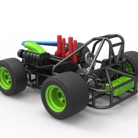 Concept crazy kart Scale 1:25 - Thumbnail 12