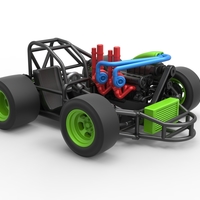 Concept crazy kart Scale 1:25 - Thumbnail 17