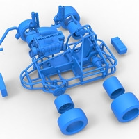 Concept crazy kart Scale 1:25 - Thumbnail 20