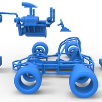 Concept crazy kart Scale 1:25 - Thumbnail 22