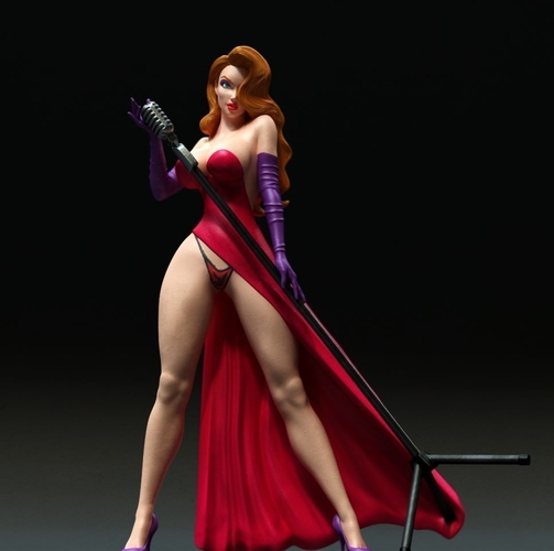 Jessica Rabbit  + nsfw model 3D Print 518413