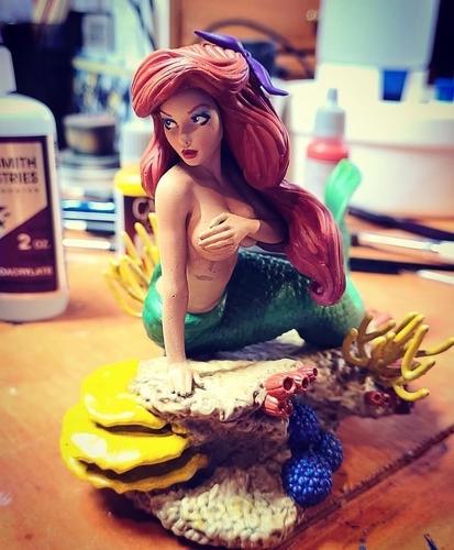 The Little Mermaid stl model 3d printing 3D Print 518425