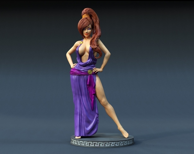 Princess Megara 3d print model