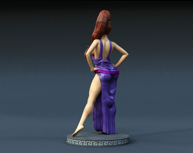 Princess Megara 3d print model 3D Print 518432