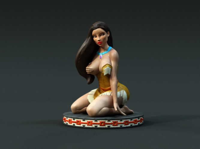 Pocahontas nsfw model 3D Print 518442